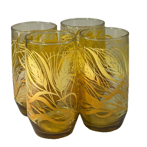 Vintage golden wheat libby - vintage,