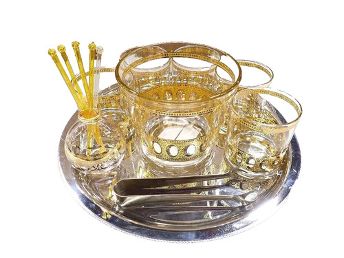 Vintage culver glassware - culver,